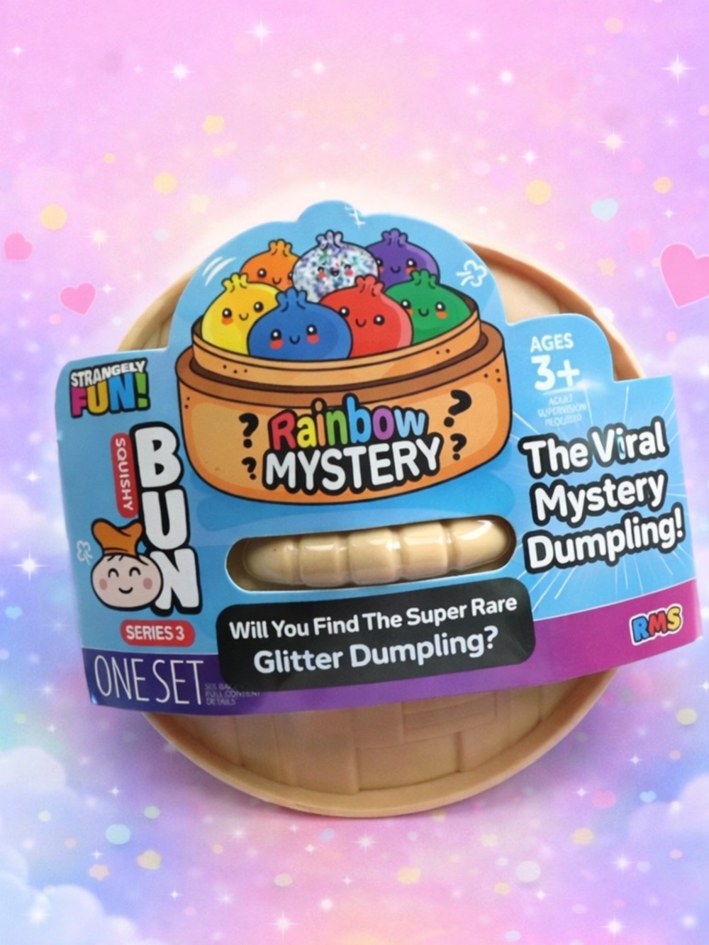 Rainbow Mystery Dumpling Squishy - Mystery Squishy - Viral - TikTok Famous